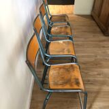 Lot de 4 chaises d’écoles