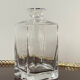Crystal carafe and 4 glasses Daum France.