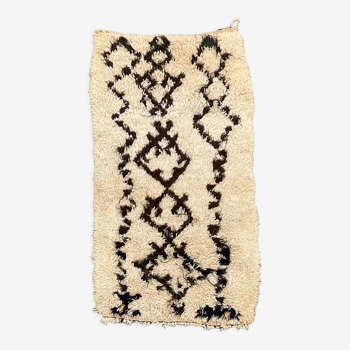 Carpet berbere beni ouarain modern 105x210 cm
