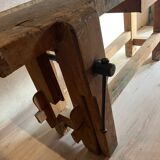 Old wooden workbench