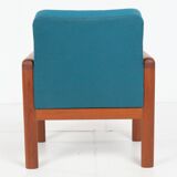 Kai Kristiansen armchair, vintage, 1960s, teak, Denmark, newly