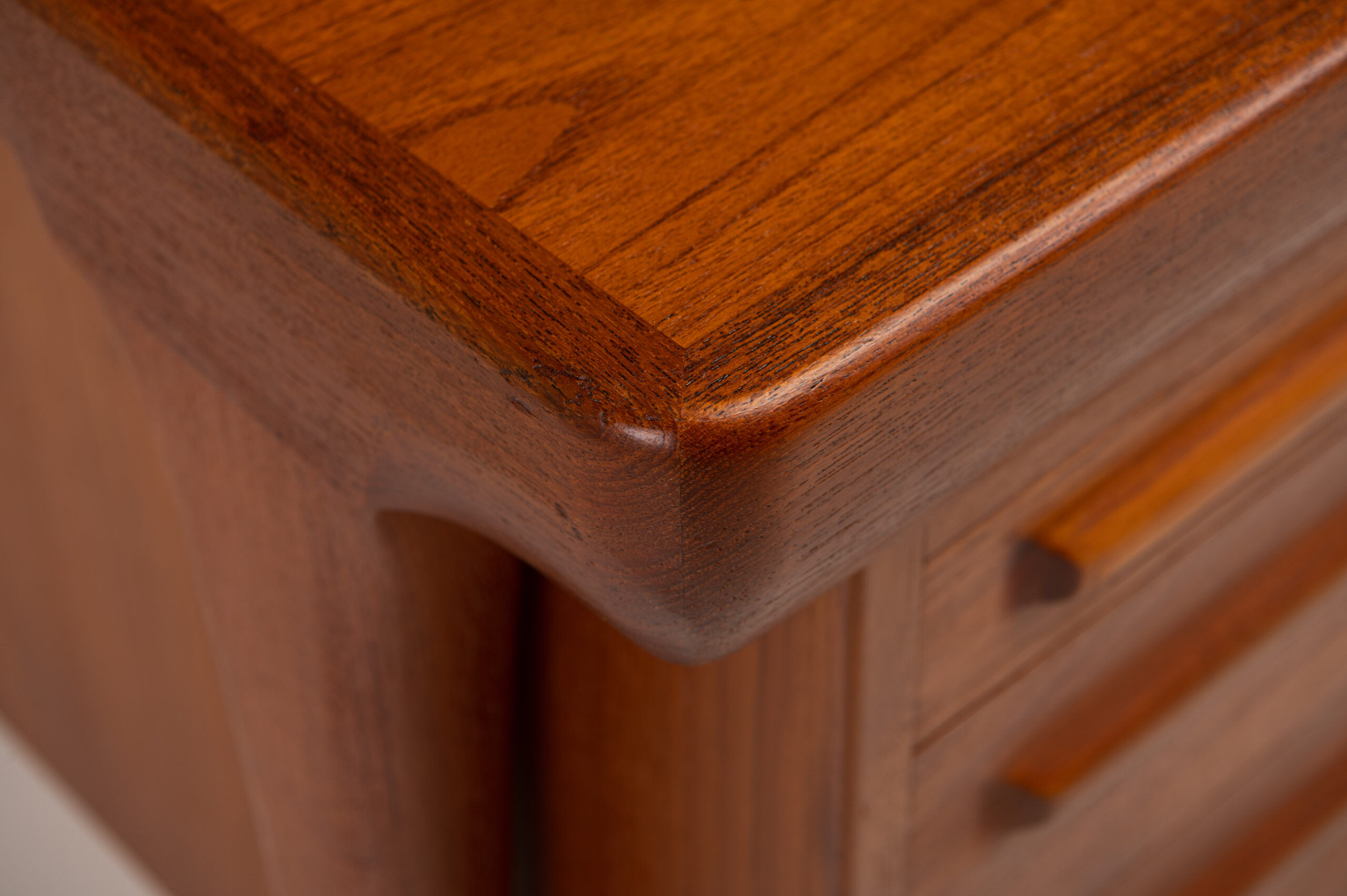 Freestanding Writing Desk by Ib Kofod Larsen for Faarup Møbelfabrik, Denmark 60s