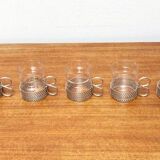 Mid-century Finnish Tsaikka tea glass by Timo Sarpaneva for Iittala.