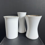 Vases diabolo céramique West Germany années 60