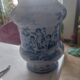Moustier vase signed