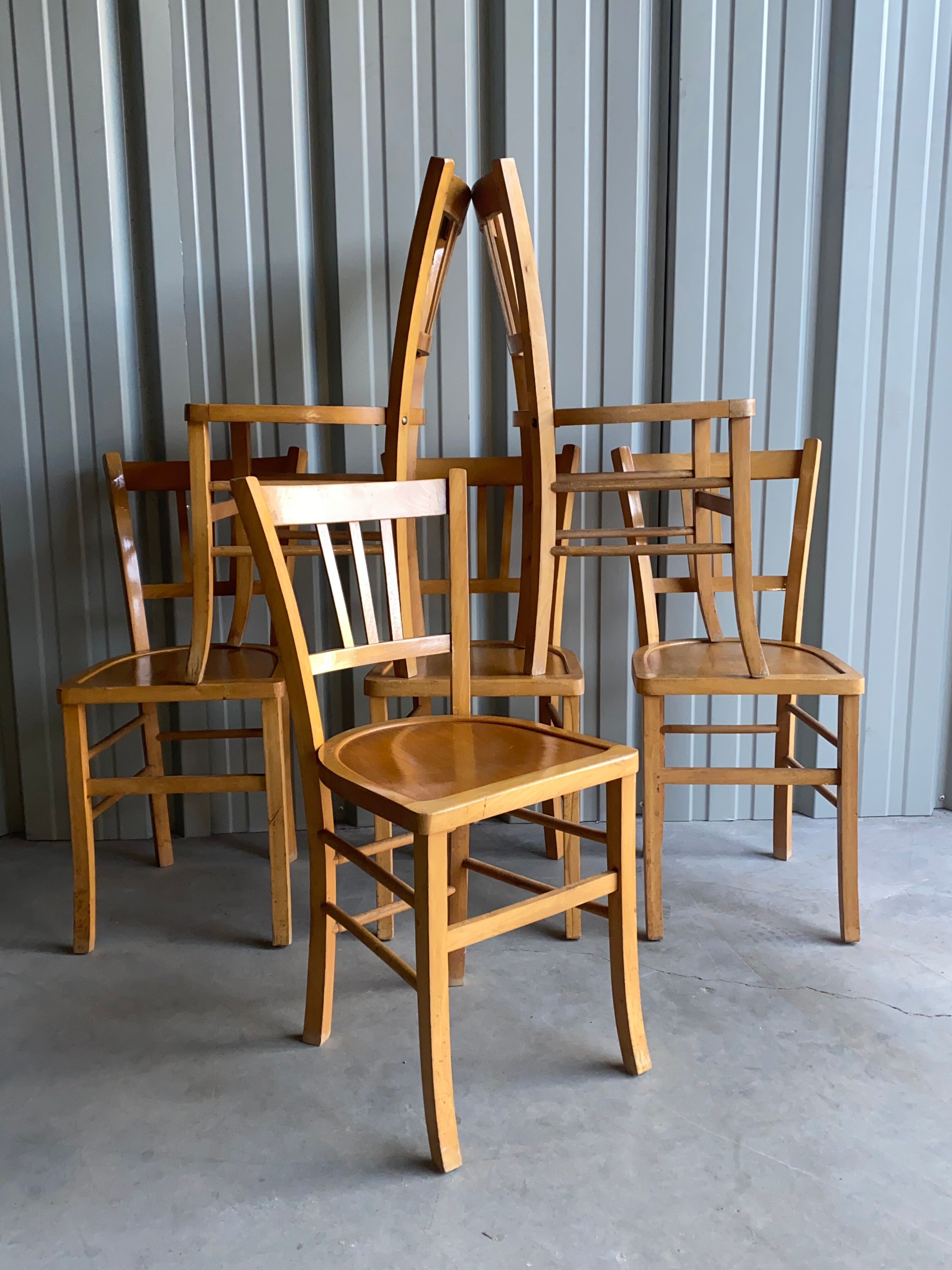6 chaises bistrot