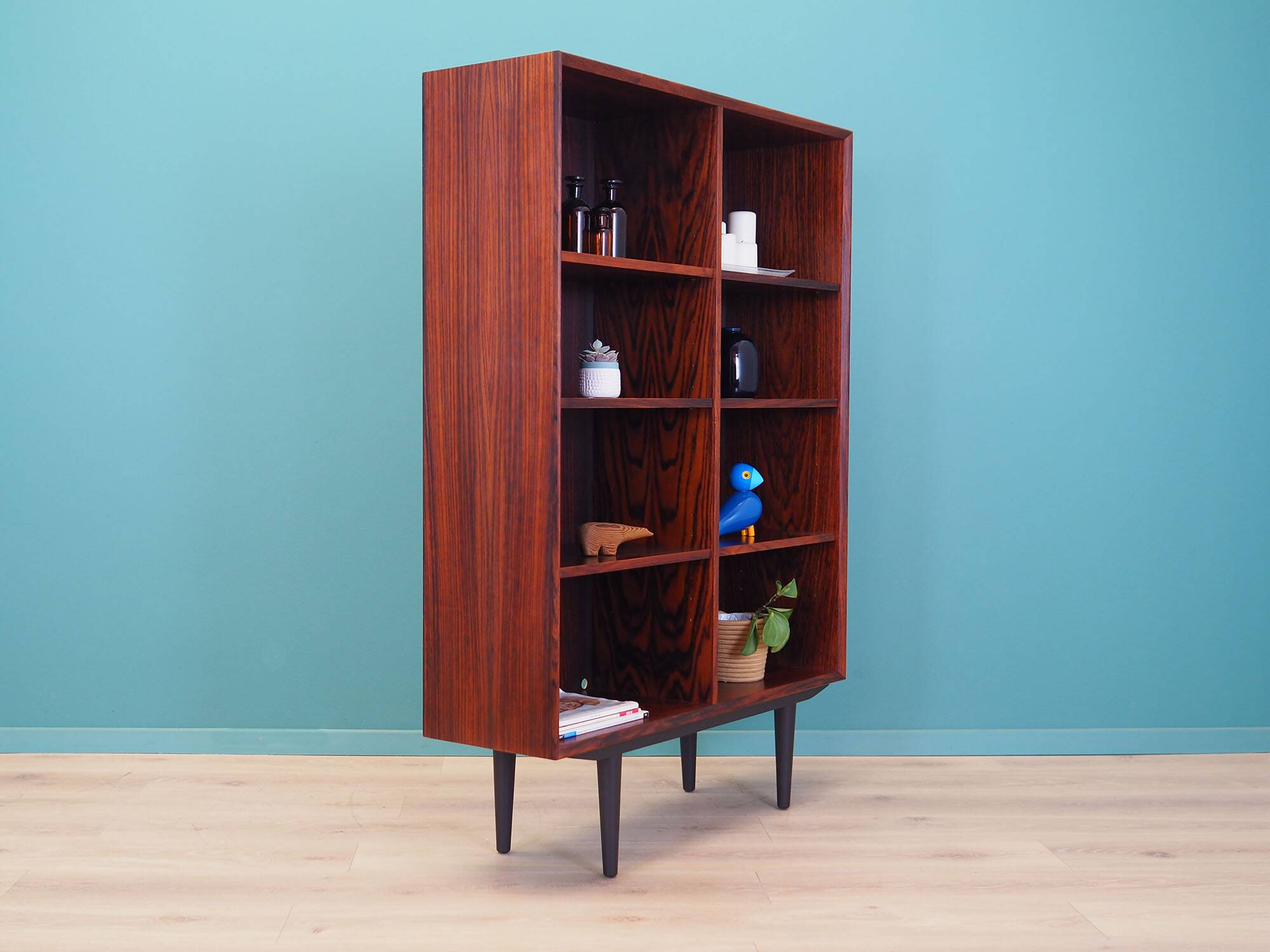 Rosewood bookcase, Danish design, 1960s, production: Brouer Møbelfabrik