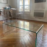 Table basse en verre trempé – Habitat – Modèle Gala