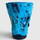 Charles Cart The Cyclops Blue Ceramic Vase, France, 1960s