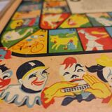 Antique Wooden Multi-Game Box - Ludo - Game of the Goose - Checkers