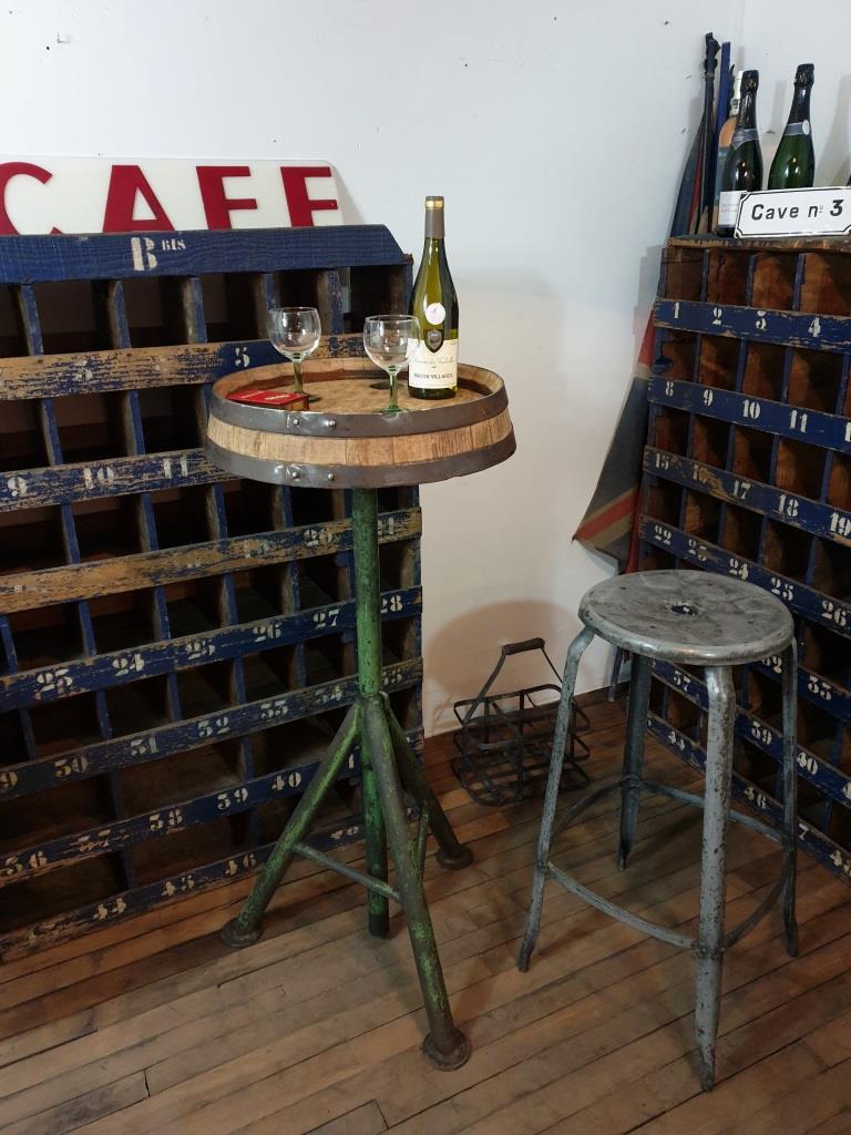 Eat standing industrial bistro