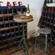 Mange debout bistrot industriel