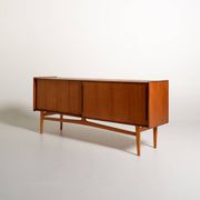 Buffet en teck par Ulferts, Suède, années 1950-60