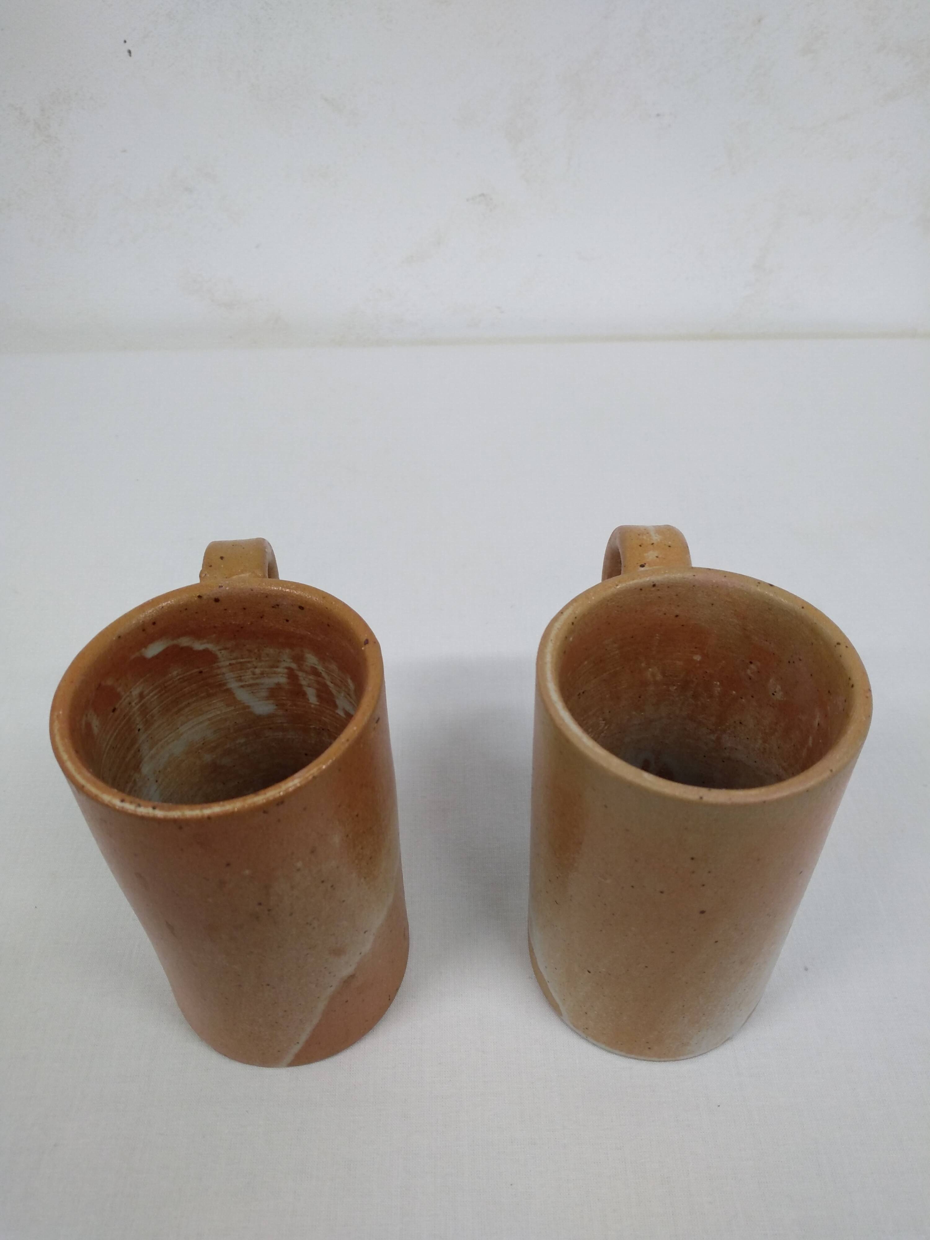 Stoneware mugs