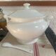 Small antique porcelain soup tureen