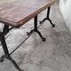 Table de bistrot en fonte 1900 1m50