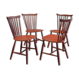 Set of 4 SH41 dining table chairs by Yngve Ekström for Nesto Pastoe 1960