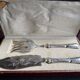 Fish serving cutlery – Silver – Société du Louvre