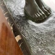 Bronze Sculpture - Georges Gori - The Helmsman - H. 30cm - Base: 15 X 42cm