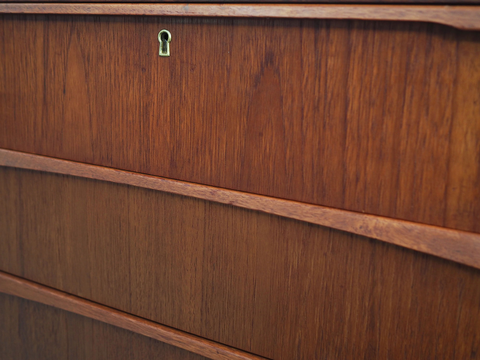 Teak chest of drawers, Danish design, 1970s, made in Denmark