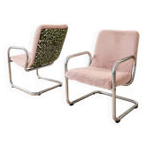 Vintage tubular armchair