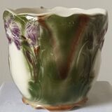 Cache-pot barbotine iris Digoin
