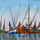 Jean Jacquelin "No.139 - At Quai Le Guilvinec" 1974