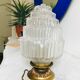 Table lamp- globe Art Deco skyscraper