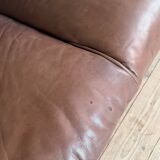 Vintage leather sofa Ligne Roset