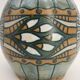 Vase en grés émaillé, art déco vers 1920, signé Kèramis, Charles Catteau