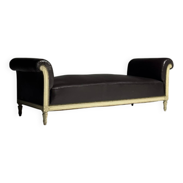 Canapé chaise longue français