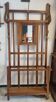 Old vintage coat rack wardrobe