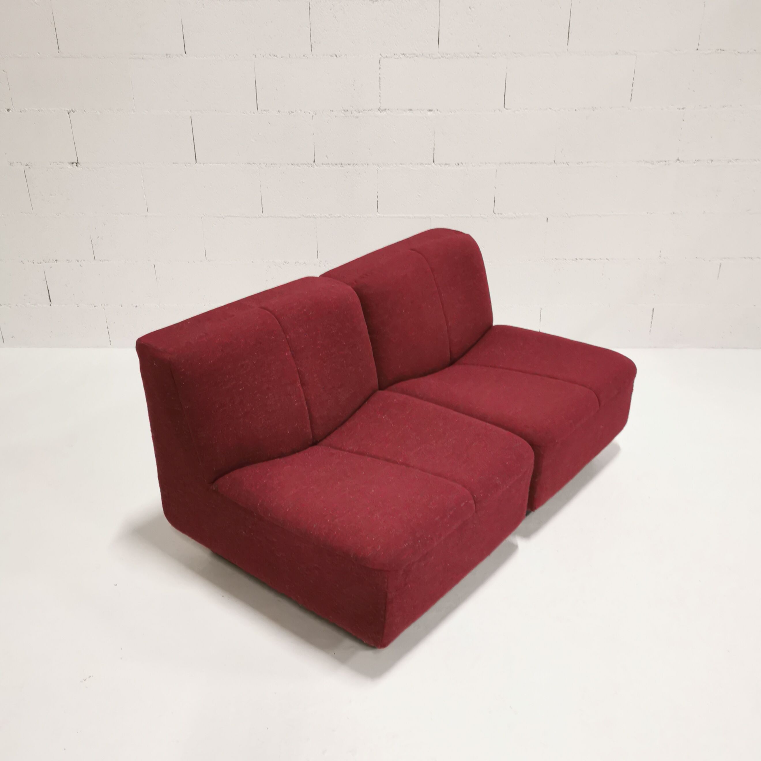 Pair of modular armchairs, 1970