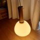 Suspension design opaline blanche