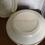 Set of 10 Lunéville dessert plates