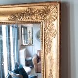 Miroir doré très ancien 53x84cm