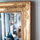 Miroir doré très ancien 53x84cm