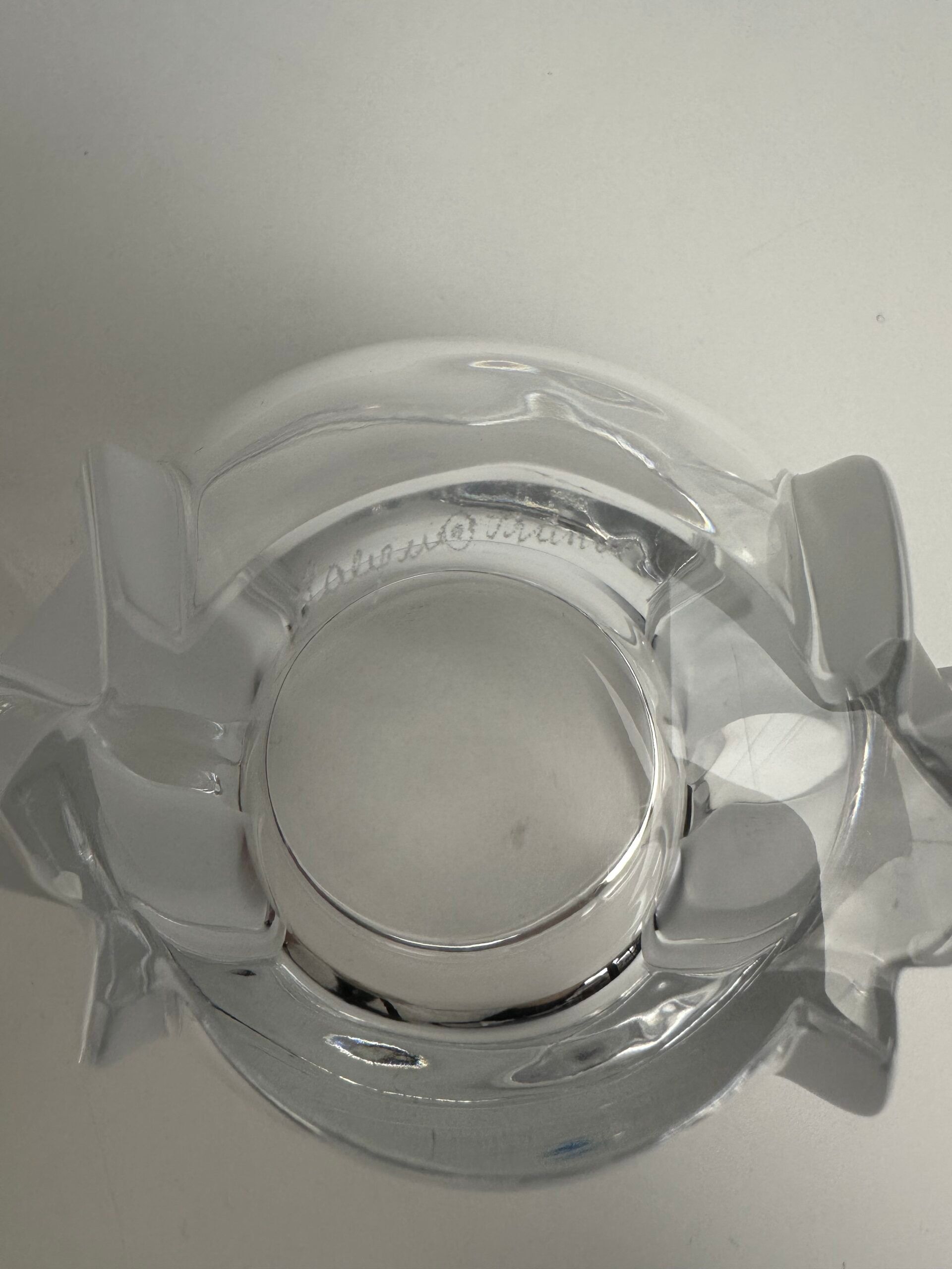 Lalique Vase Two Tulips