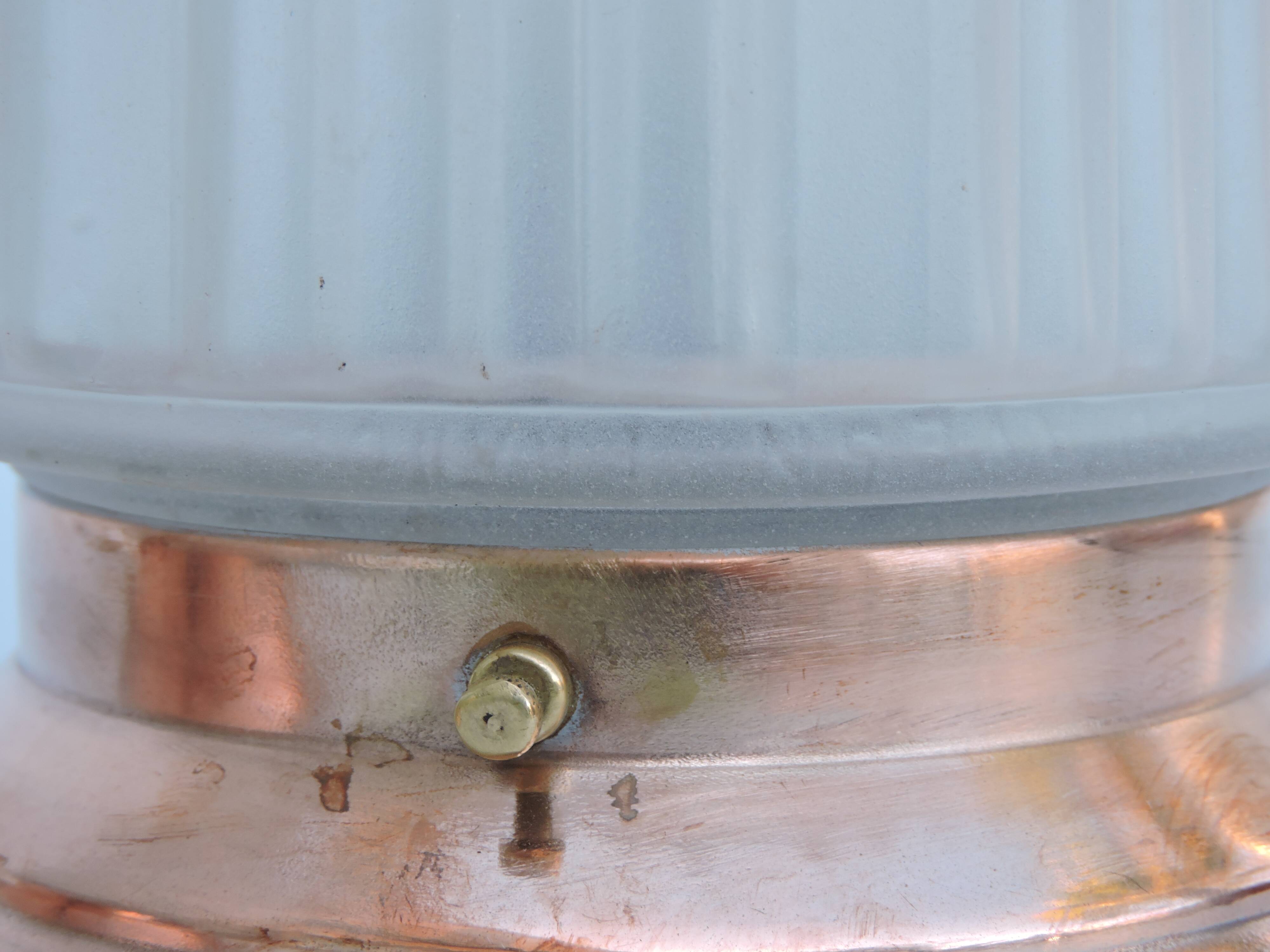 Pair of lamp building modernist art deco skyscraper skyscraper 1930 sign p d'avesn france