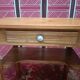 Vintage pine toilet table