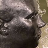 Large plaster bust from the 1960s