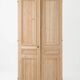 Pair of pine doors from the 19th century.