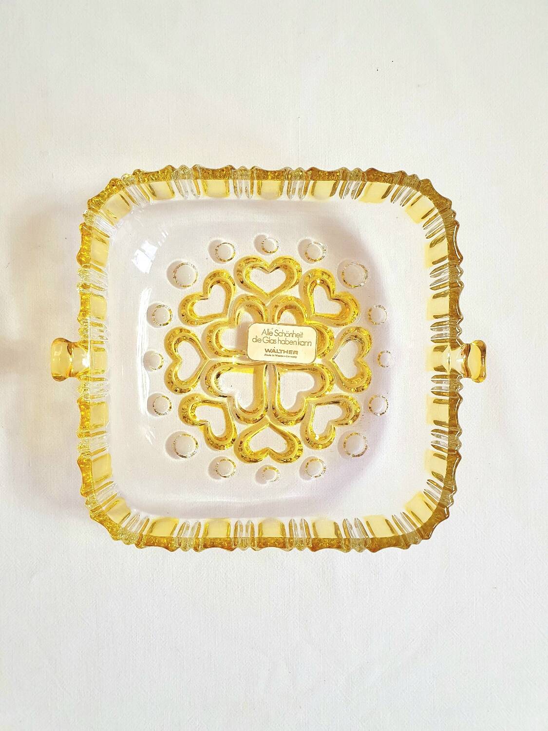 Western Germany 70s glass cup