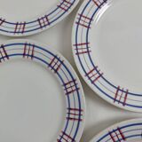 Dessert plates Sarreguemines Poitou set of 6