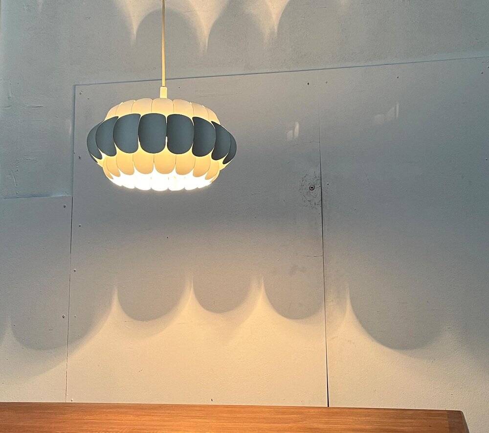 White metal suspension from the mid-century by H. Zender for Temde, 1960s.