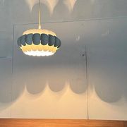 White metal suspension from the mid-century by H. Zender for Temde, 1960s.