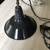 Industrial enamelled sheet metal suspension