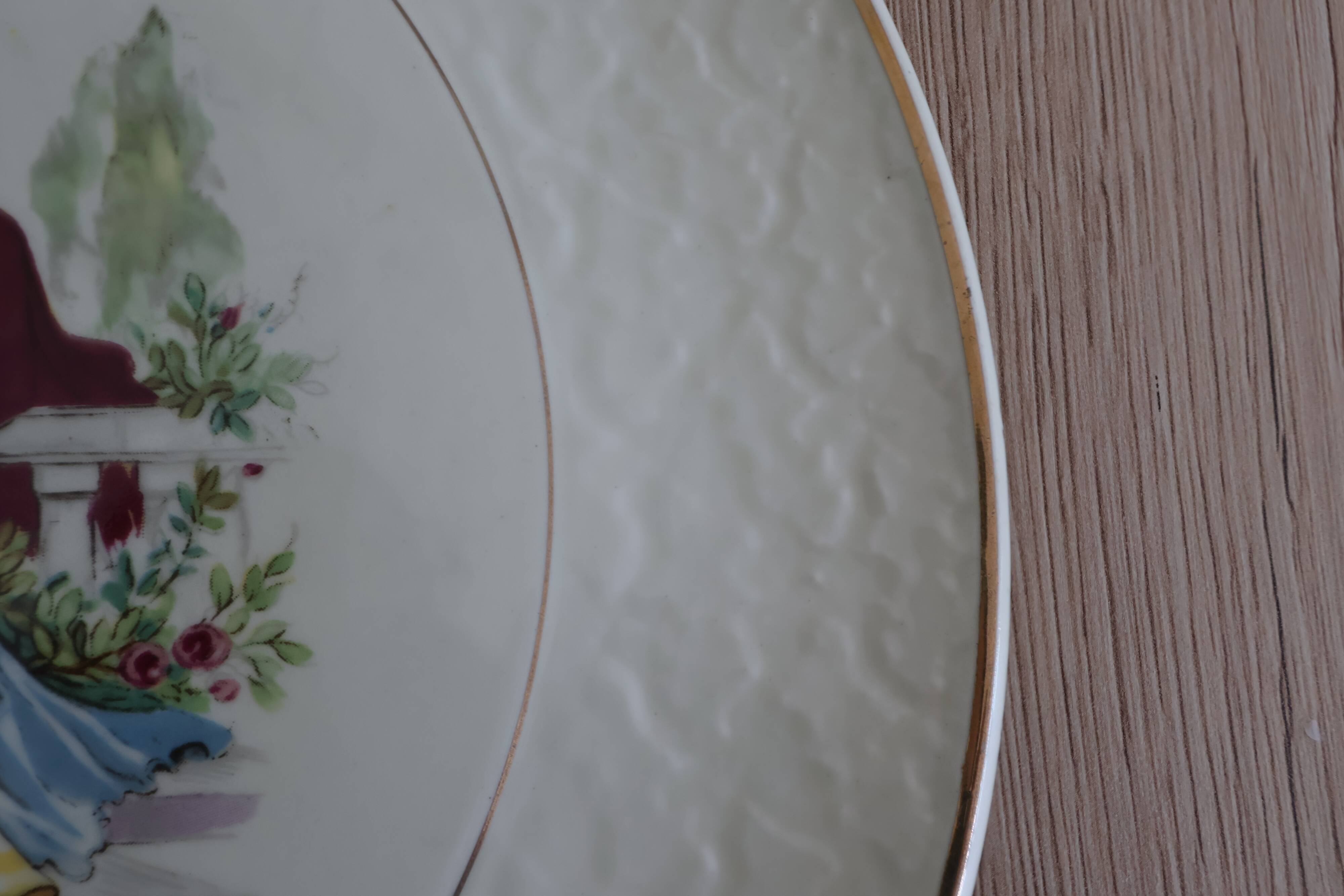 Cake dish collection Watteau St. Amand