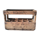 Bottles in wooden box