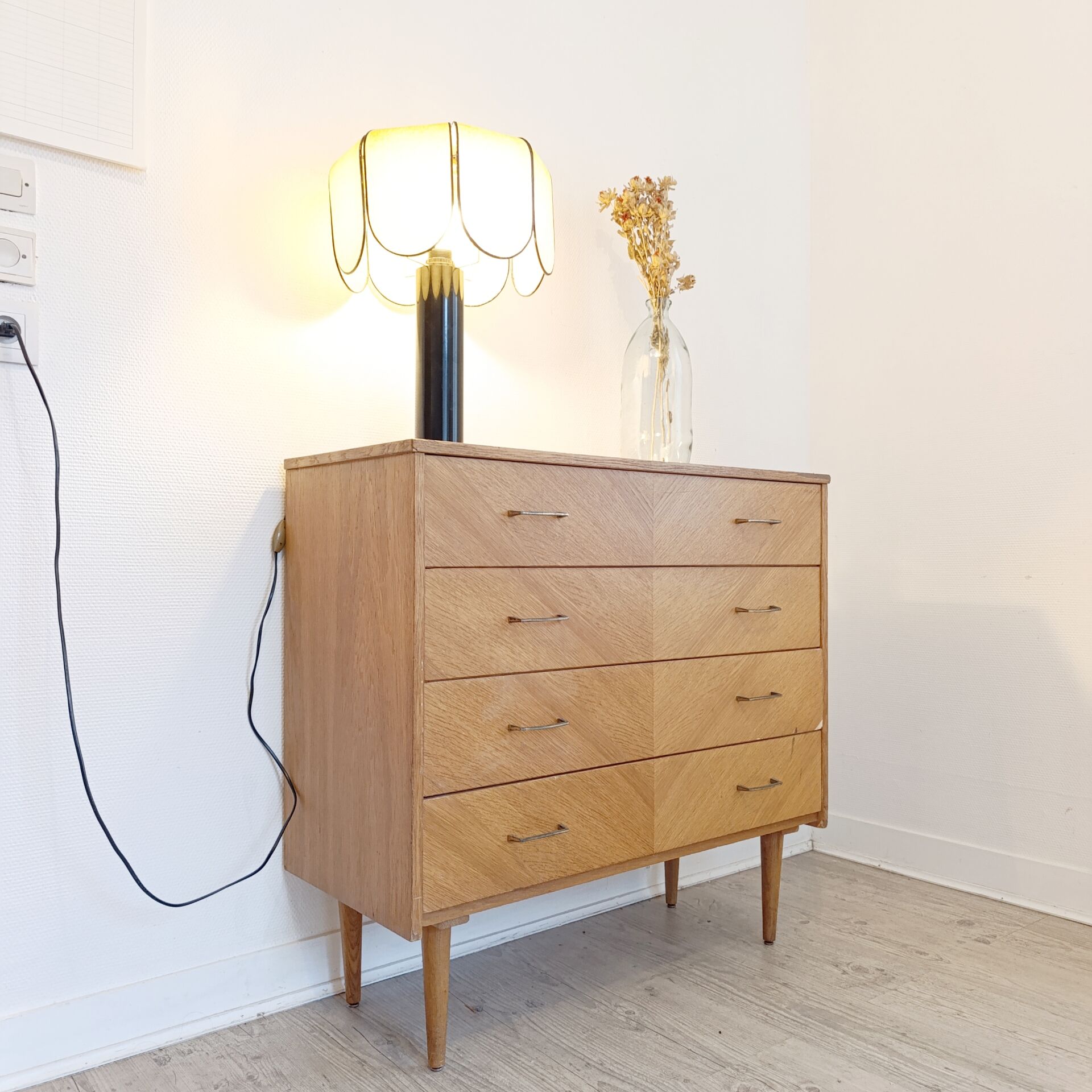 Vintage Scandinavian commode 1960s 1970s